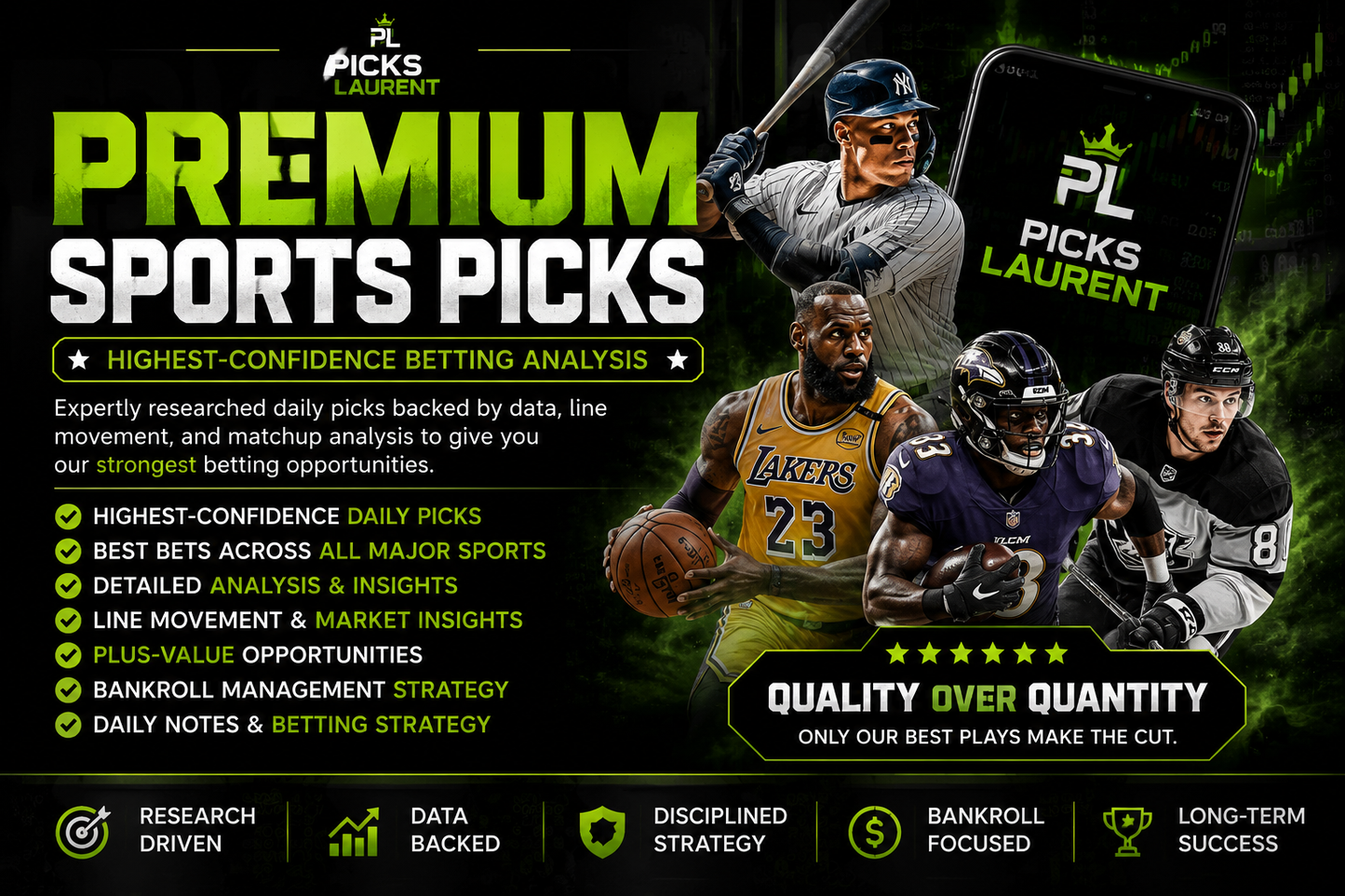 Premium Picks | Highest-Confidence Sports Betting Analysis